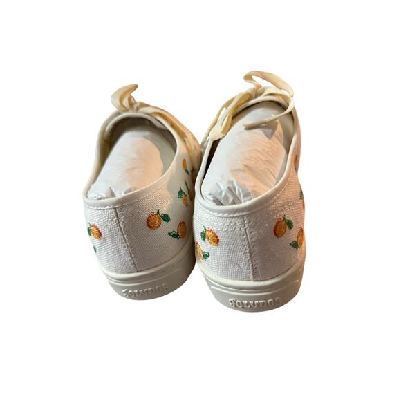 Soludos Embroidered Citrus Canvas Sneakers. Size US 10. NWT - Picture 3 of 6